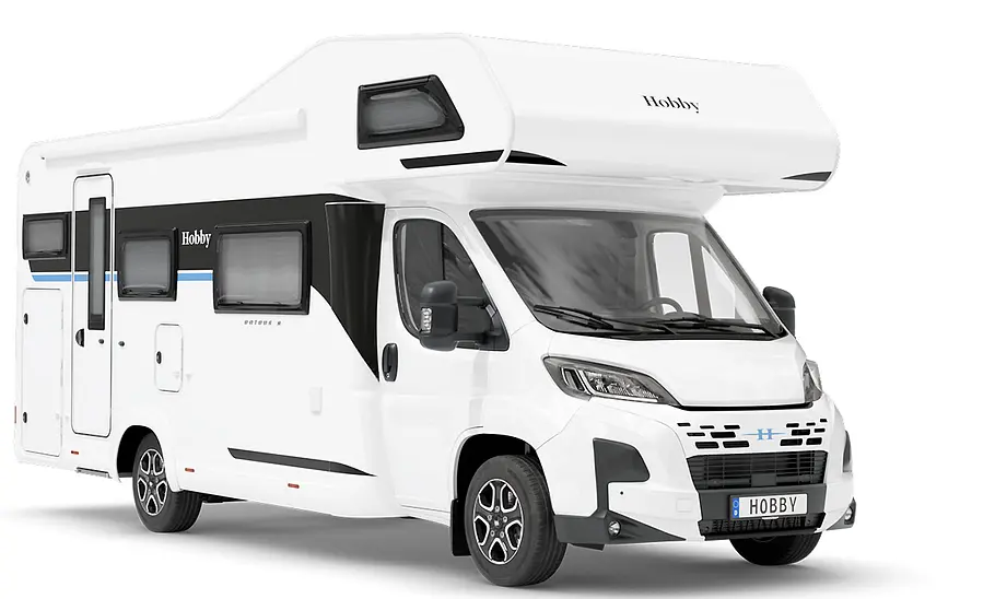 Hobby Ontour A (2025) Der Hobby Ontour A (2025) auf einer Studioaufnahme von schräg vorne.