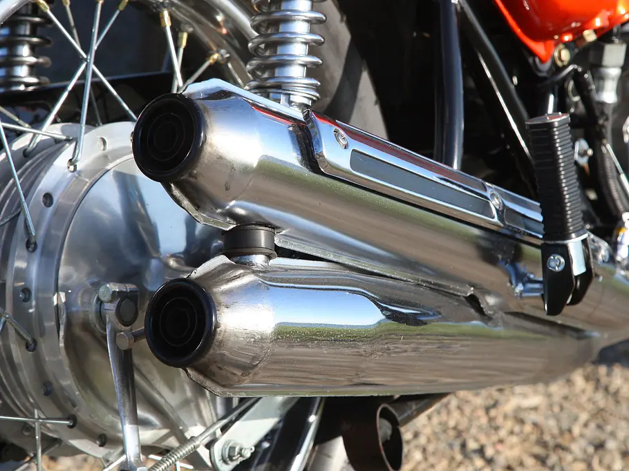 Honda CB 750 Four Honda CB 750 Four - Auspuffanlage