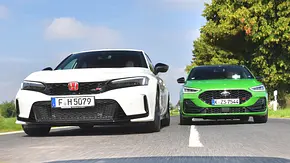 Honda Civic Type R/Ford Focus ST - Foto: Zbigniew Mazar
