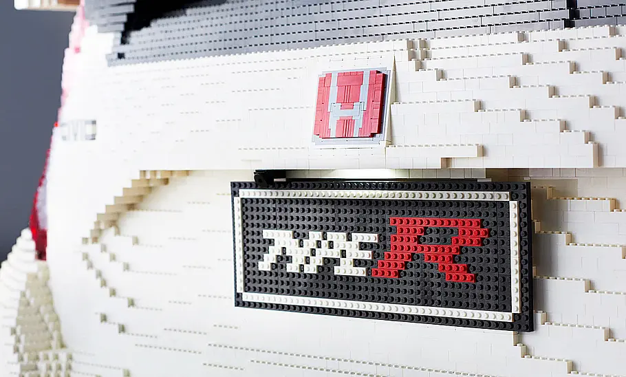 Honda Civic Type R: 1:1 Lego-Modell