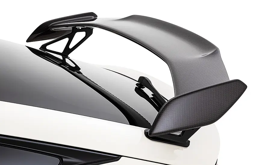 Werkstuning für den Honda Civic Type R (2023), zu sehen ist der optionale Heckspoiler.