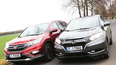 Honda CR-V H-RV SUV Vergleichstest