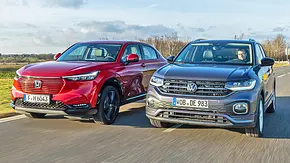 Honda HR-V/VW T-Cross - Foto: Frank Ratering