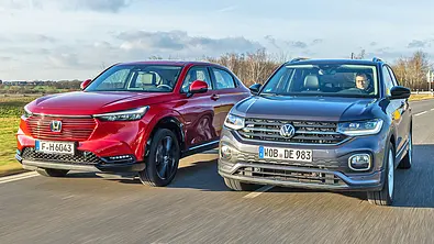 Honda HR-V/VW T-Cross - Foto: Frank Ratering