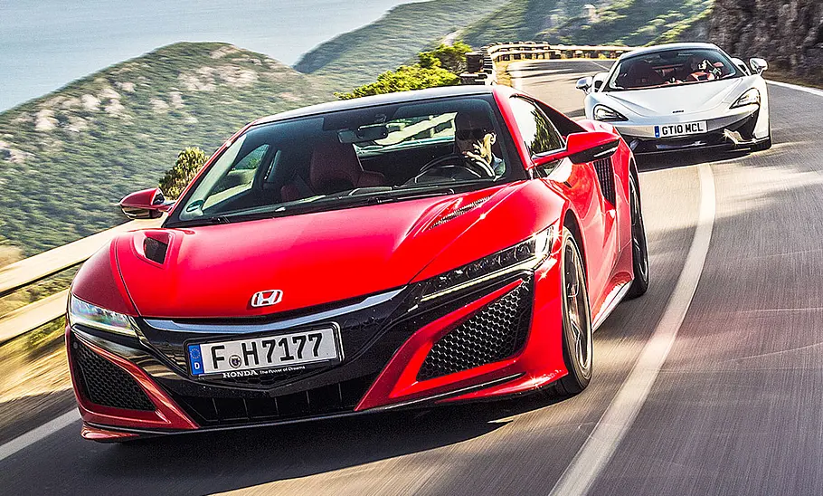 Honda NSX/McLaren 570GT: Vergleich Honda NSX/McLaren 570GT