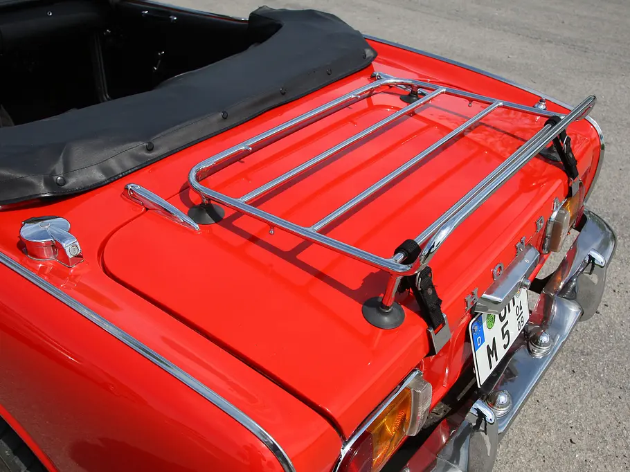 Honda S800 Honda S800 Gepäckablage