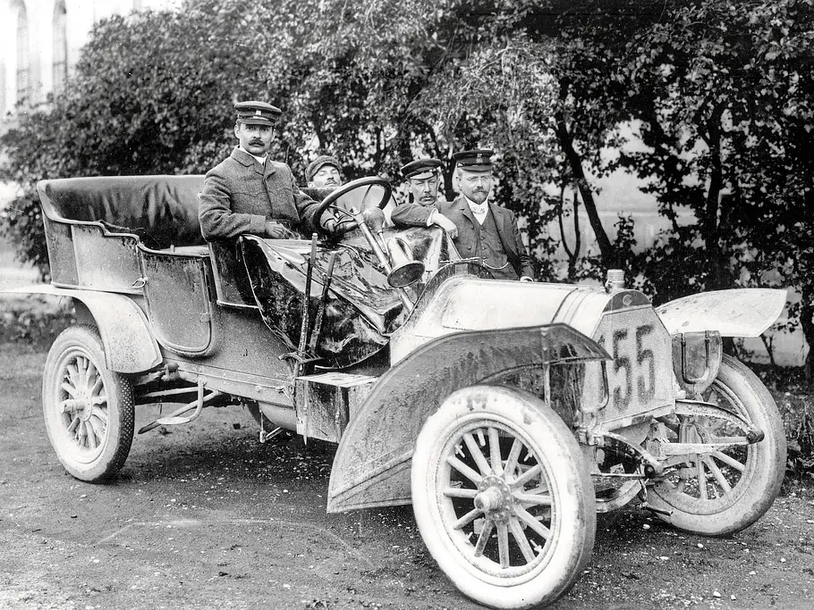 1906: ERFOLG IM MOTORSPORT Horch Historie Geschichte Bilder Audi Autogeschichte Rennen