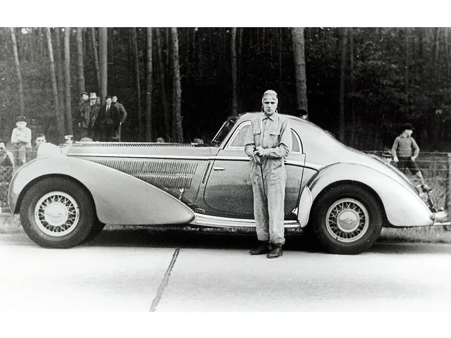 Historie: Horch Horch Historie Geschichte Bilder Audi Autogeschichte Bernd Rosemeyer