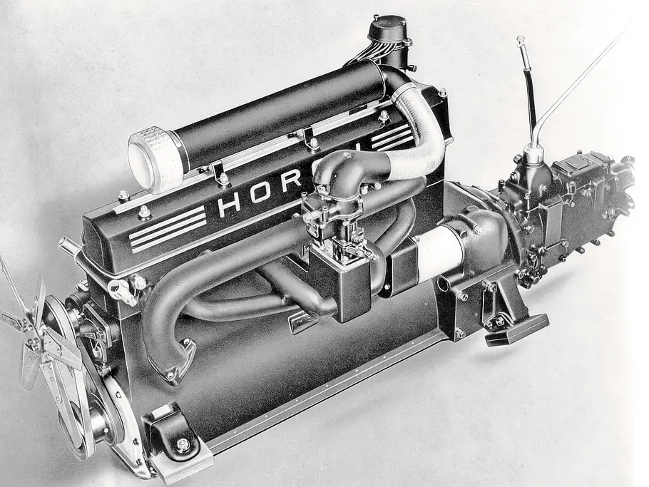 Historie: Horch Horch Historie Geschichte Bilder Audi Autogeschichte Reihen-Achtzylinder