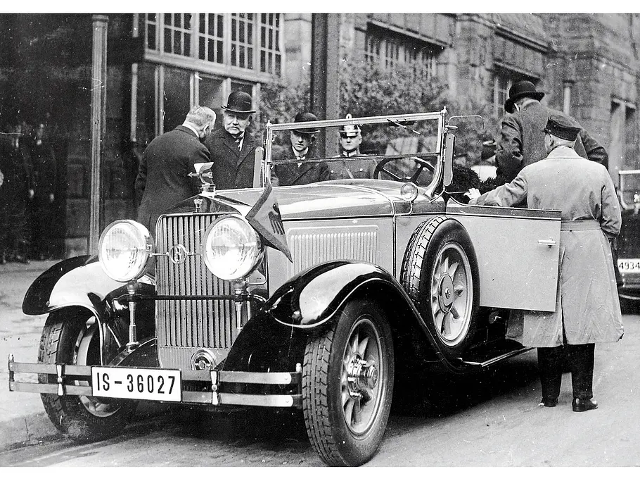 Historie: Horch Horch Historie Geschichte Bilder Audi Autogeschichte Horch 350