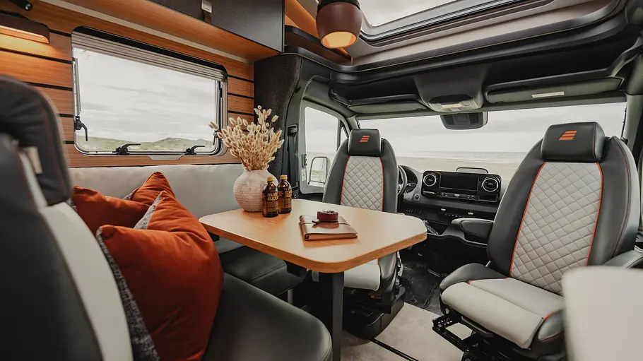 Der Wohnraum des Hymer ML-T CrossTrail.