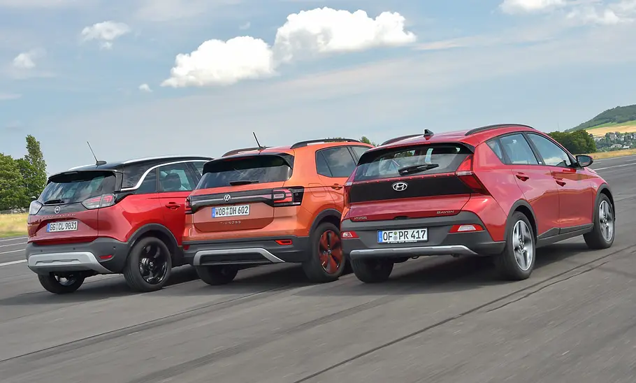 Opel Crossland/VW T-Cross/Hyundai Bayon