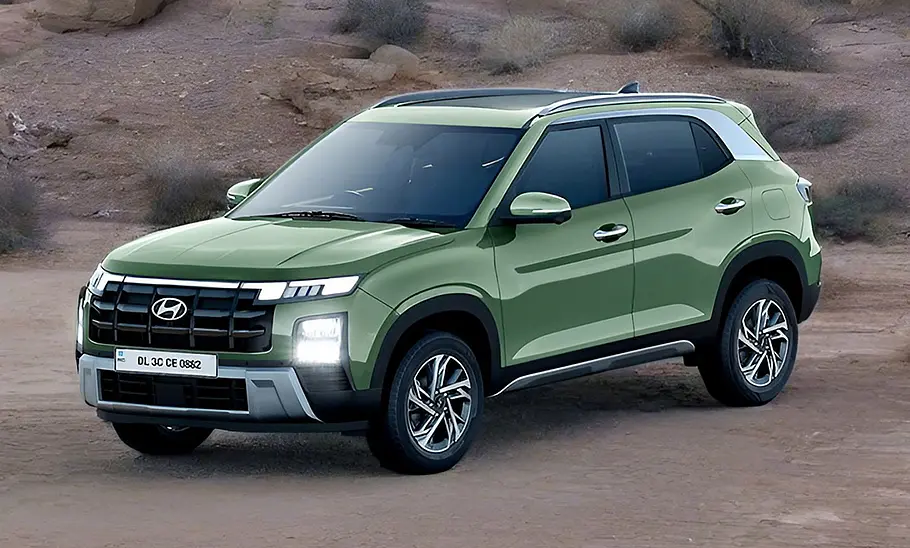 Hyundai Creta; stehend, schräg vorne