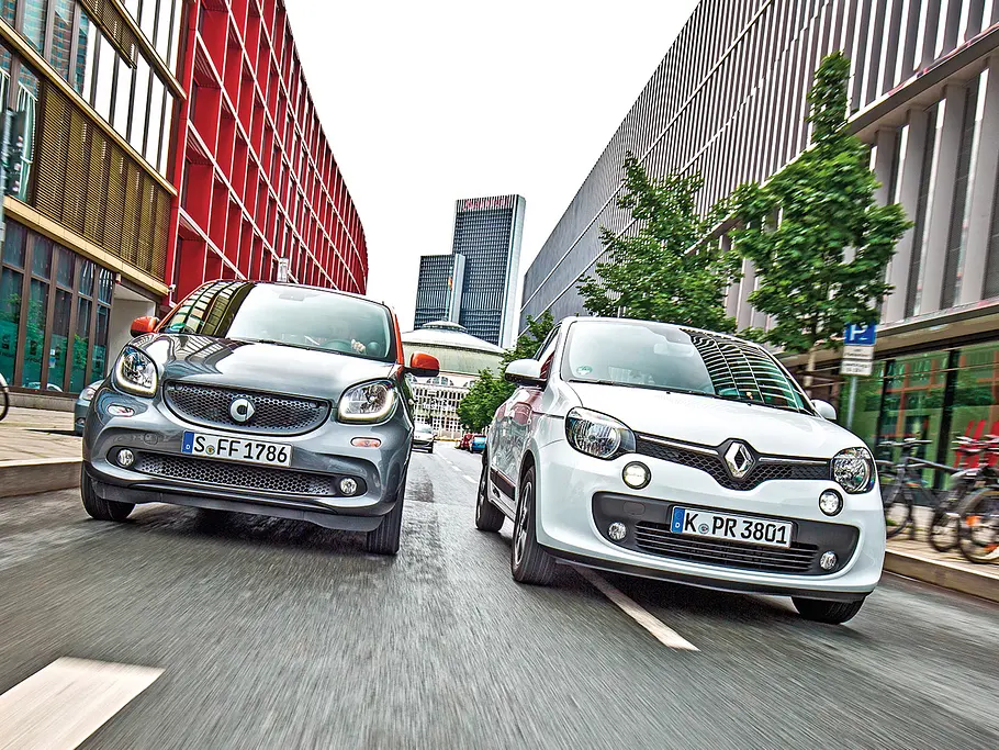 Hyundai i10/VW Up/Renault Twingo/Smart Forfour: Vergleich