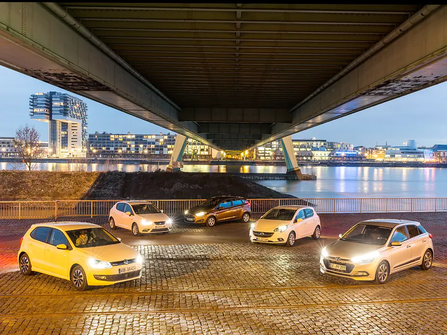 Ford/Hyundai/Opel/Seat/VW: Vergleich