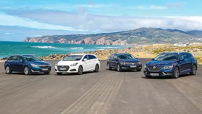 Hyundai i40/Opel Insignia/Renault Talisman/VW Passat: Vergleich - Foto: Daniela Loof