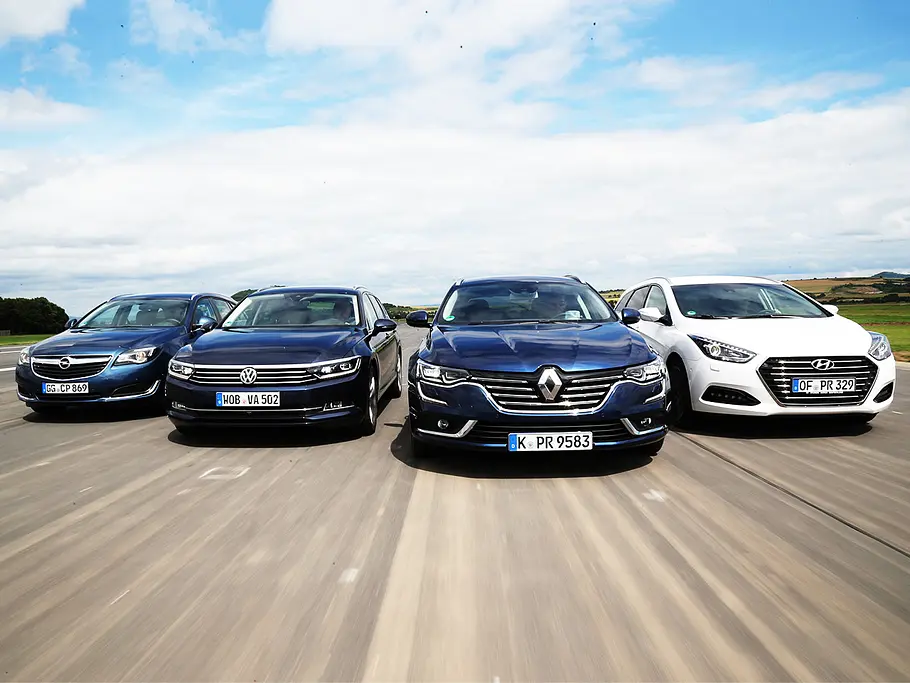 Hyundai i40/Opel Insignia/Renault Talisman/VW Passat: Vergleich