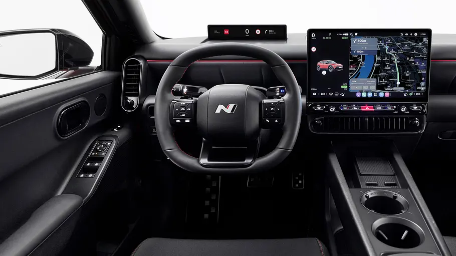 Hyundai Ioniq 3 Das Cockpit des Hyundai Ioniq 3.