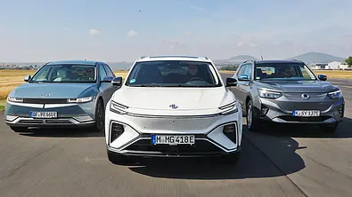 Hyundai Ioniq 5/MG Marvel R/SsangYong Korando E-Motion - Foto: Daniela Loof
