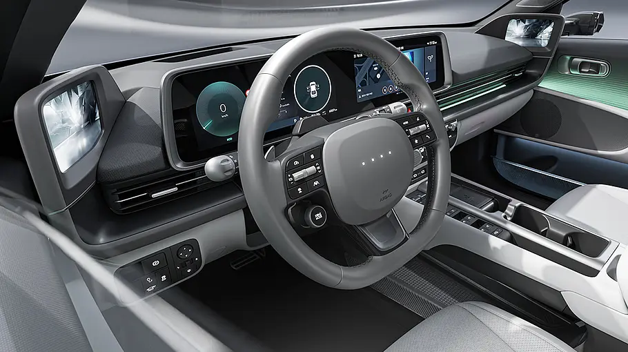 Das Armaturenbrett des Hyundai Ioniq 6 Facelift (2025).
