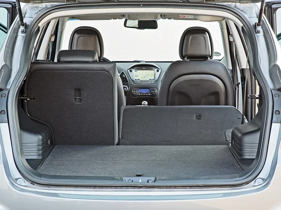 Hyundai ix35 2.0 CRDi 4WD Kompakt-SUV Vergleich Bilder technische Daten Laderaum