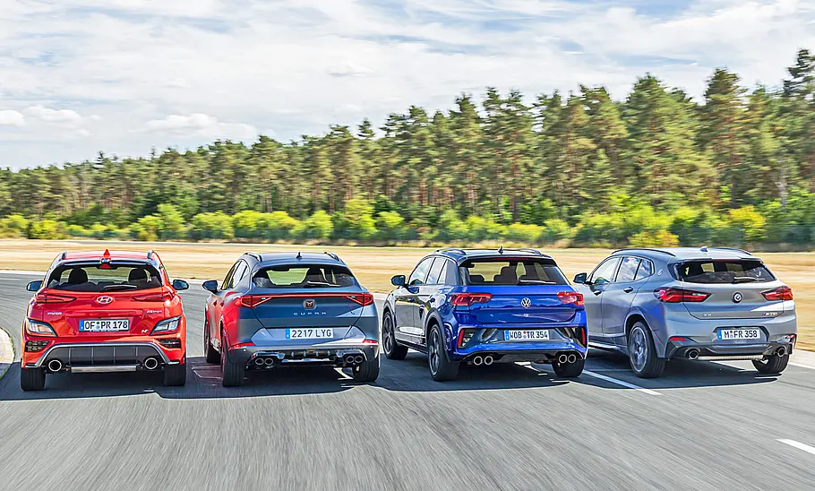 Hyundai Kona N/Cupra Formentor VZ/VW T-Roc R/BMW X2 M35i