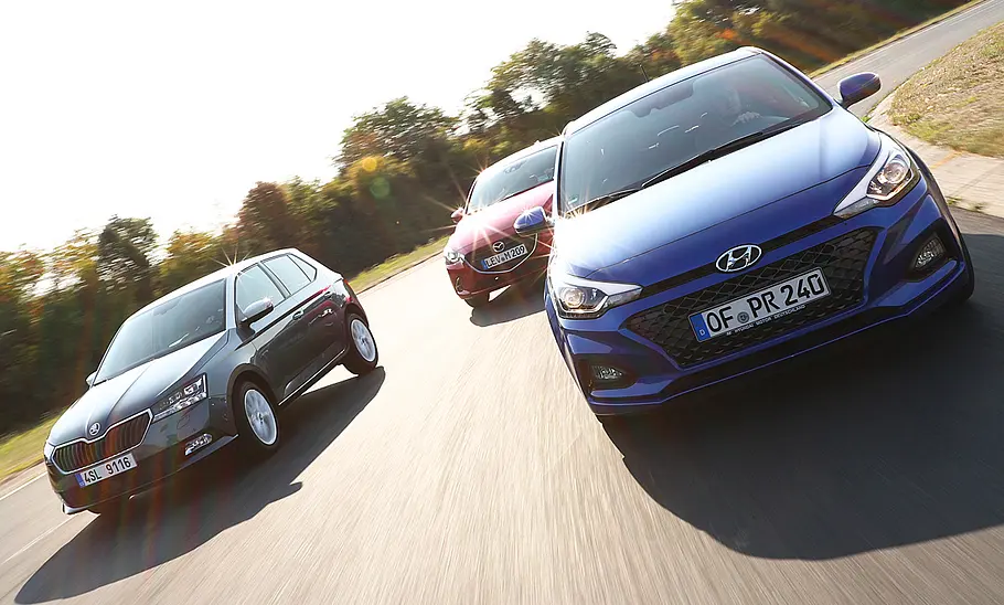 Skoda Fabia/Mazda2/Hyundai i20: Test Skoda Fabia/Mazda2/Hyundai i20: Test
