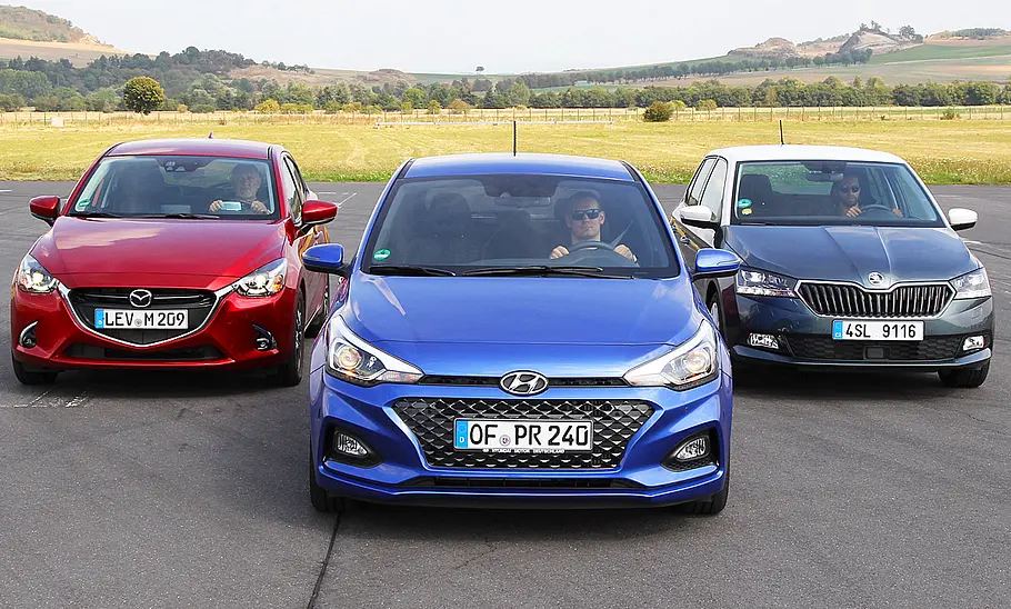 Skoda Fabia/Mazda2/Hyundai i20: Test Skoda Fabia/Mazda2/Hyundai i20: Test