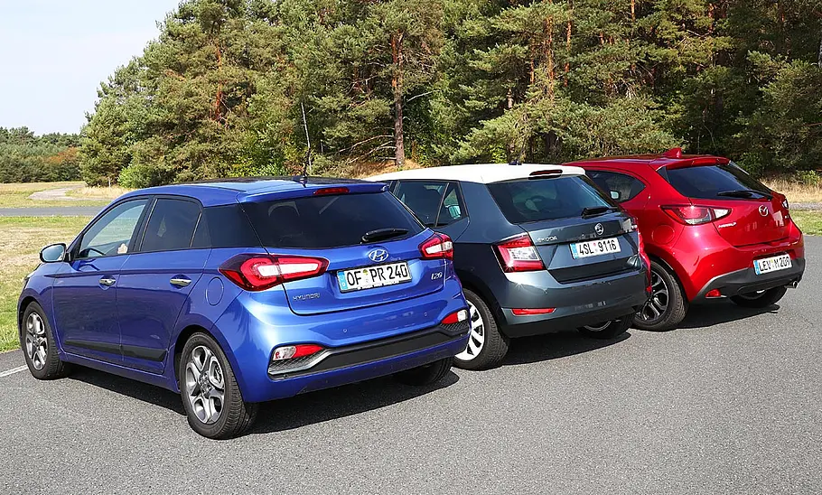 Skoda Fabia/Mazda2/Hyundai i20: Test Skoda Fabia/Mazda2/Hyundai i20: Test