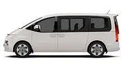Der Hyundai Staria im Profil. - Foto: Carwow