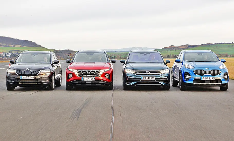 Skoda Karoq/Hyundai Tucson/VW Tiguan/Kia Sportage