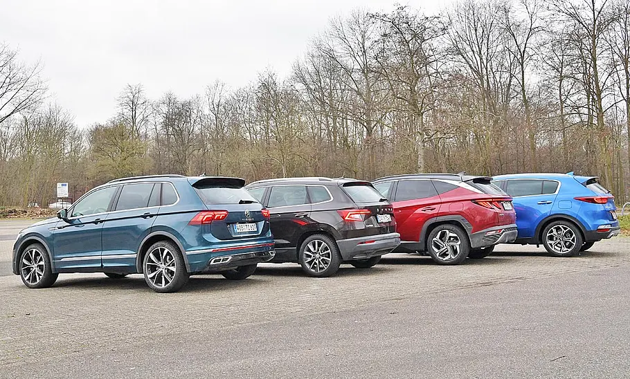 VW Tiguan/Skoda Karoq/Hyundai Tucson/Kia Sportage