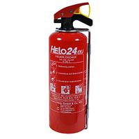 Helo24 Pulverfeuerlöscher - 1kg ABC Löschpulver - Halterung