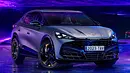 Der Cupra Tavascan (2024) statisch von schräg vorne. - Foto: Cupra