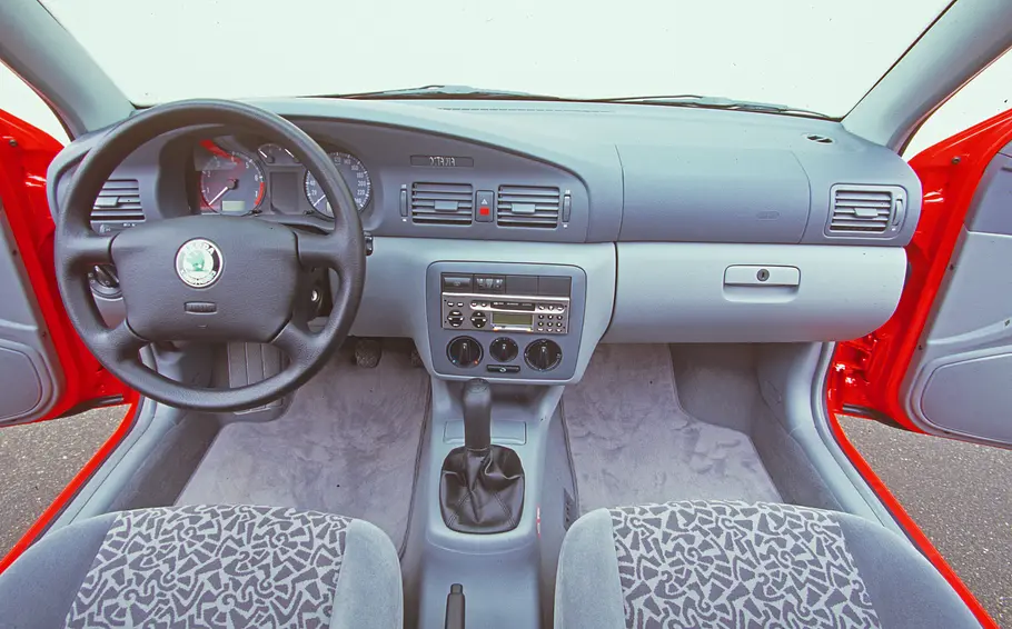 Das Cockpit des Skoda Octavia