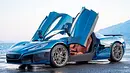 Rimac Nevera (2021); Supersportler; Hypercar; Elektroauto; stehend; Außenansicht; Frontansicht - Foto: Rimac