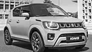 Suzuki Ignis von vorne rechts, Bild in Graustufen dargestellt - Foto: Suzuki