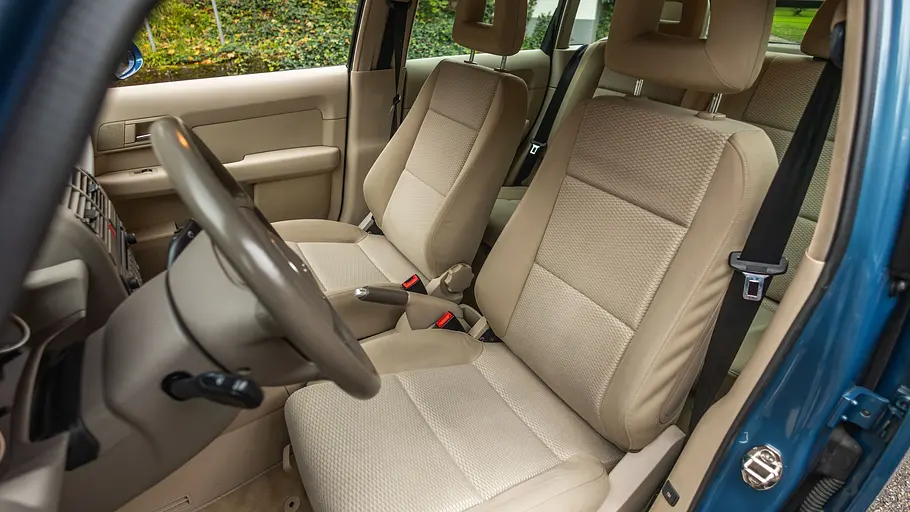 Die Sitze des Audi A2.