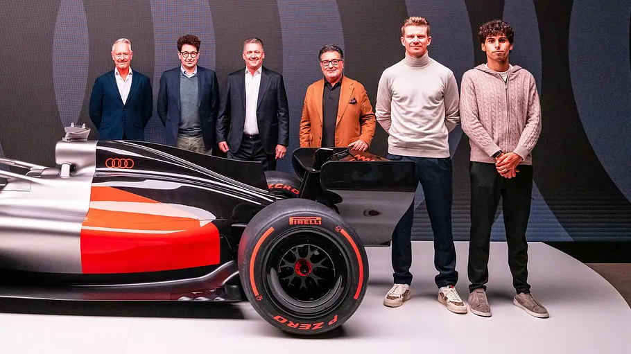Die Verantwortlichen des Audi F1-Projekts