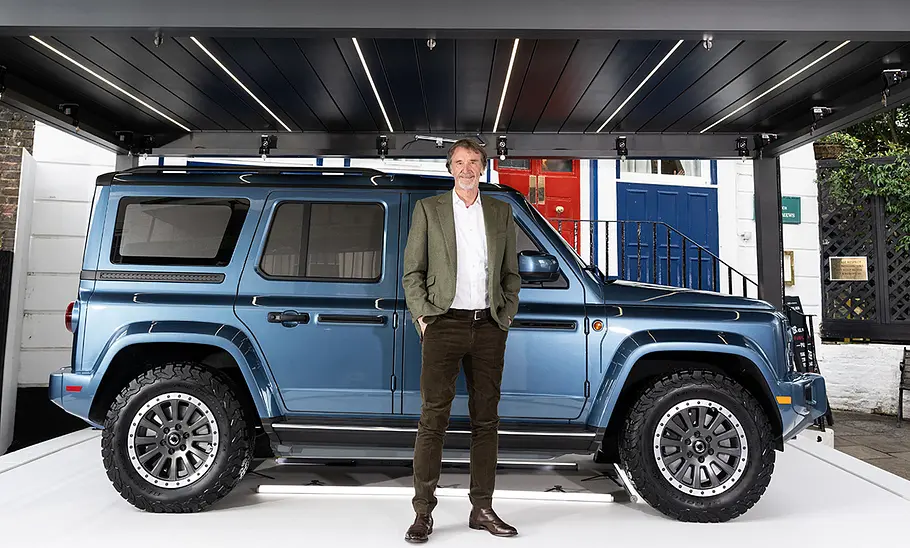 Ineos Fusilier (2026) mit Jim Ratcliffe