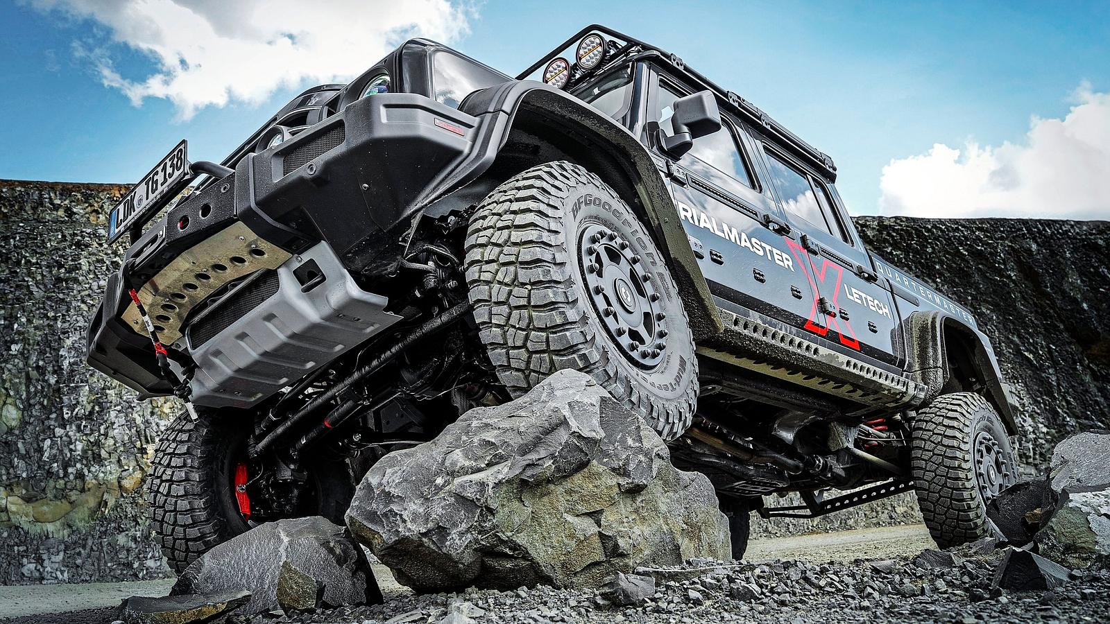 Ineos Grenadier: Unbeatable on test drive with LeTech modifications