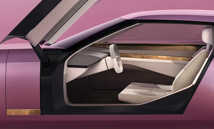 Jaguar Type 00 Das Interieur der Studie Jaguar Type 00.