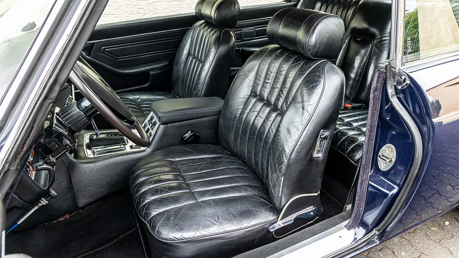Die Sitze des Jaguar XJ 4.2 C.