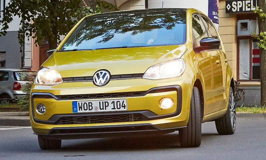 Lowlight: Einstellung des VW Up