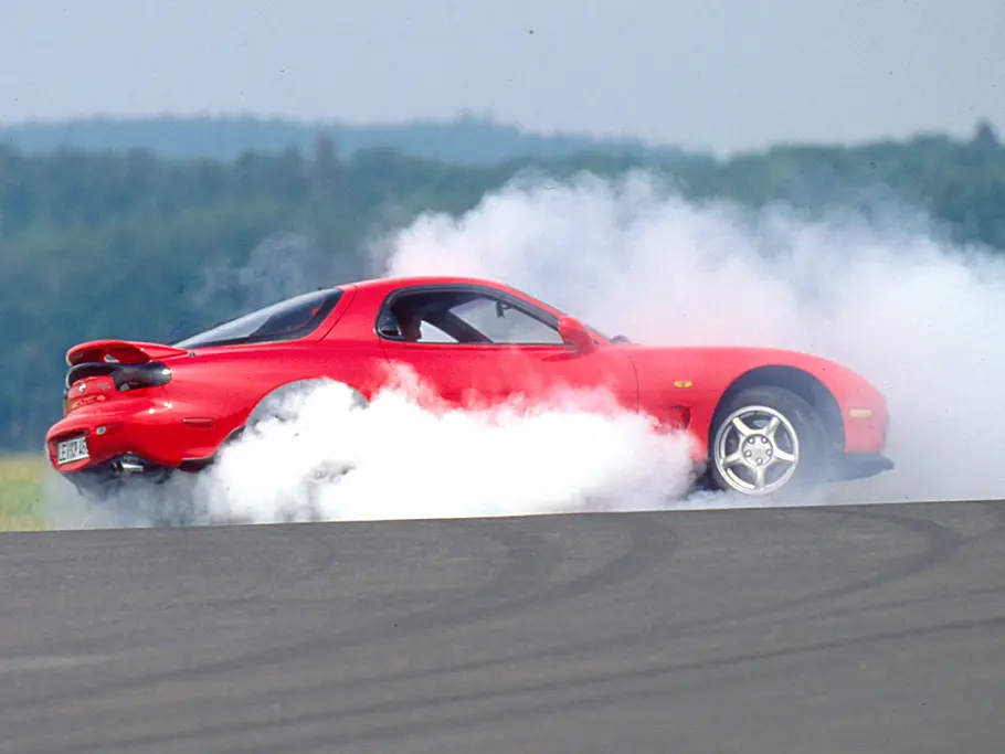 5 Japanische Kämpfer: Mazda RX-7 Turbo Japanische Sportwagen Mazda RX-7 Turbo