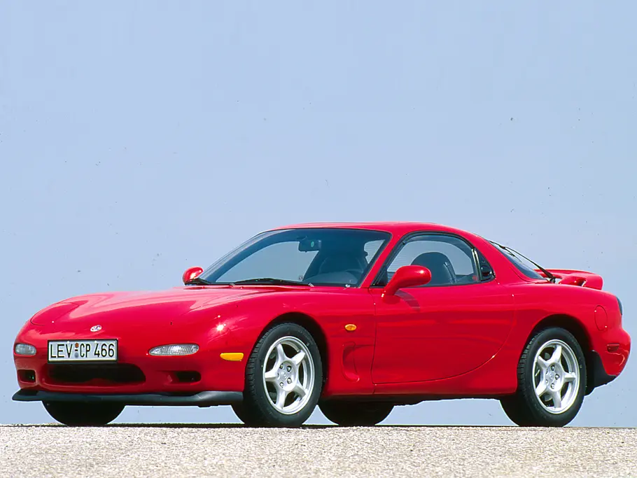 5 Japanische Kämpfer: Mazda RX-7 Turbo Japanische Sportwagen Mazda RX-7 Turbo