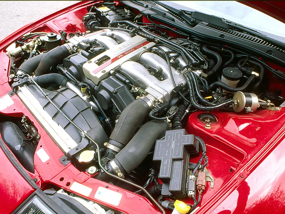 5 Japanische Kämpfer: Nissan 300 ZX Twin Turbo Japanische Sportwagen Nissan 300 ZX Twin Turbo Motor