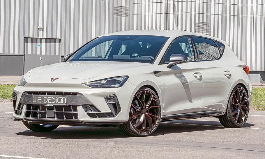 Cupra Leon Facelift von JE Design Cupra Leon Facelift von JE Design schräg vorne