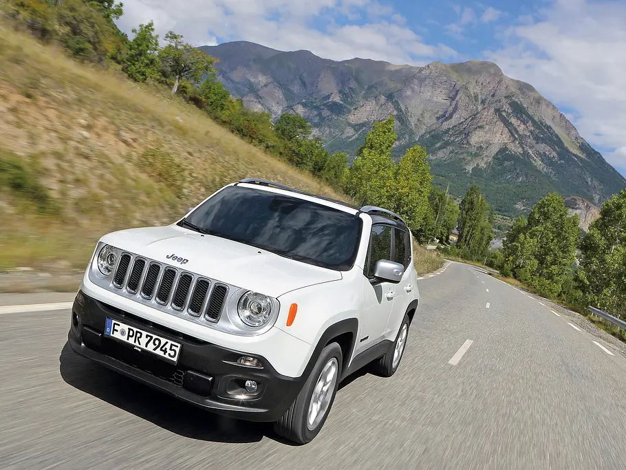 Jeep Renegade 1.6 Multijet 2015 SUV Diesel Vierzylinder Test Bilder