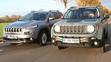 Jeep Cherokee und Jeep Renegade im Vergleich Jeep Cherokee und Jeep Renegade im Vergleich